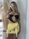 saia com short tai amarelo