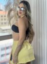 saia com short tai amarelo