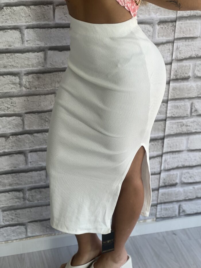 saia midi petra off white saia midi petra off white