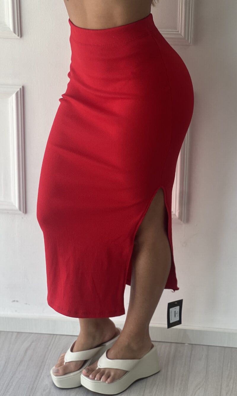 saia midi petra vermelho