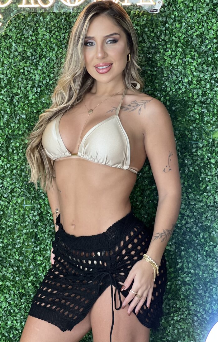 saia tricot bruna preto