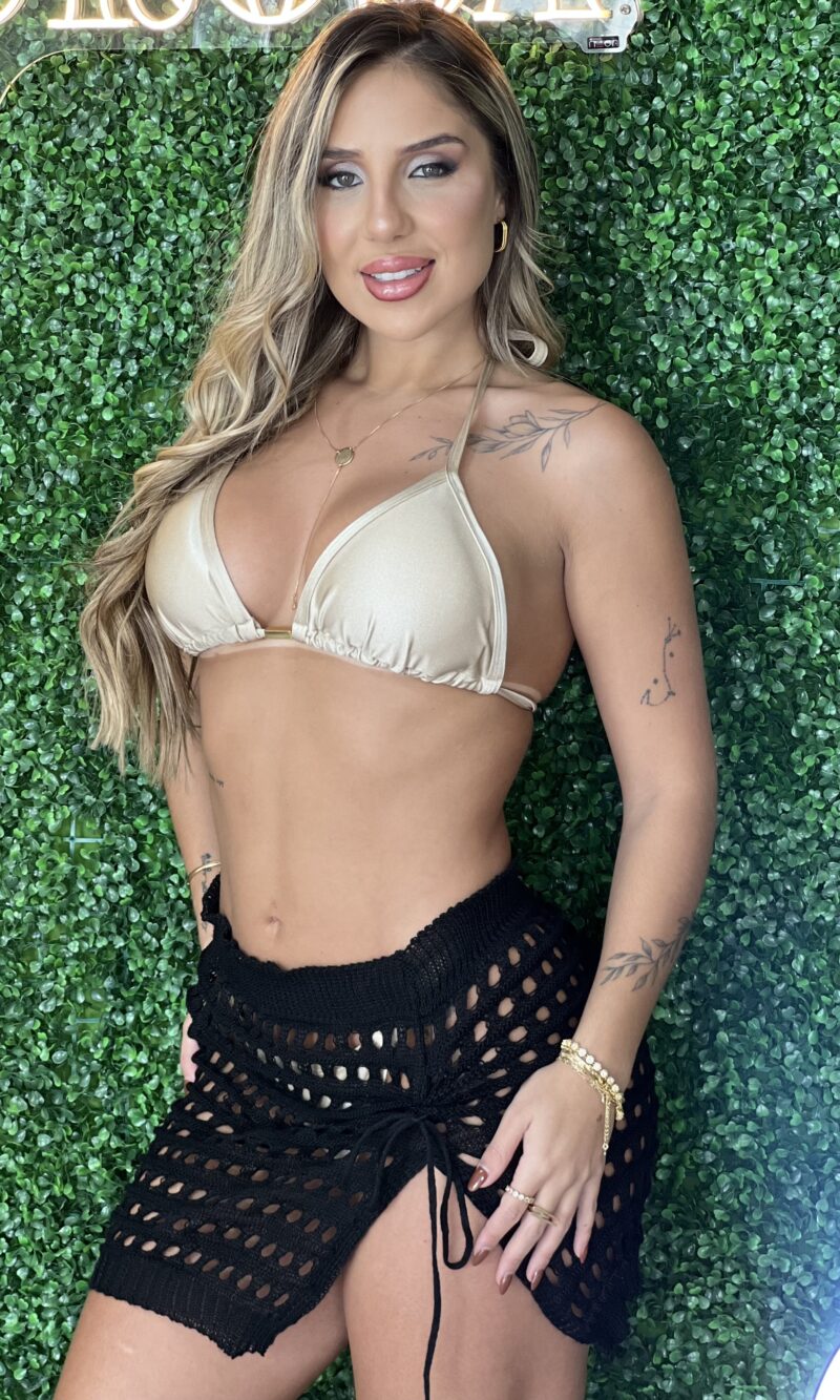 saia tricot bruna preto