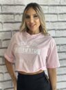 cropped t shirt verao rosa bb