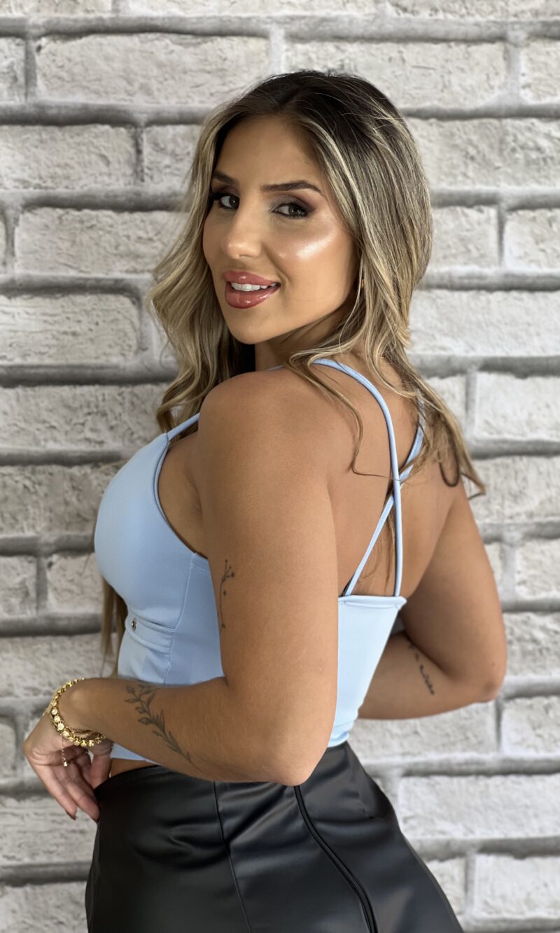 cropped nina azul cropped nina azul