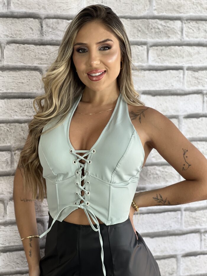 cropped naila verde menta cropped naila verde menta