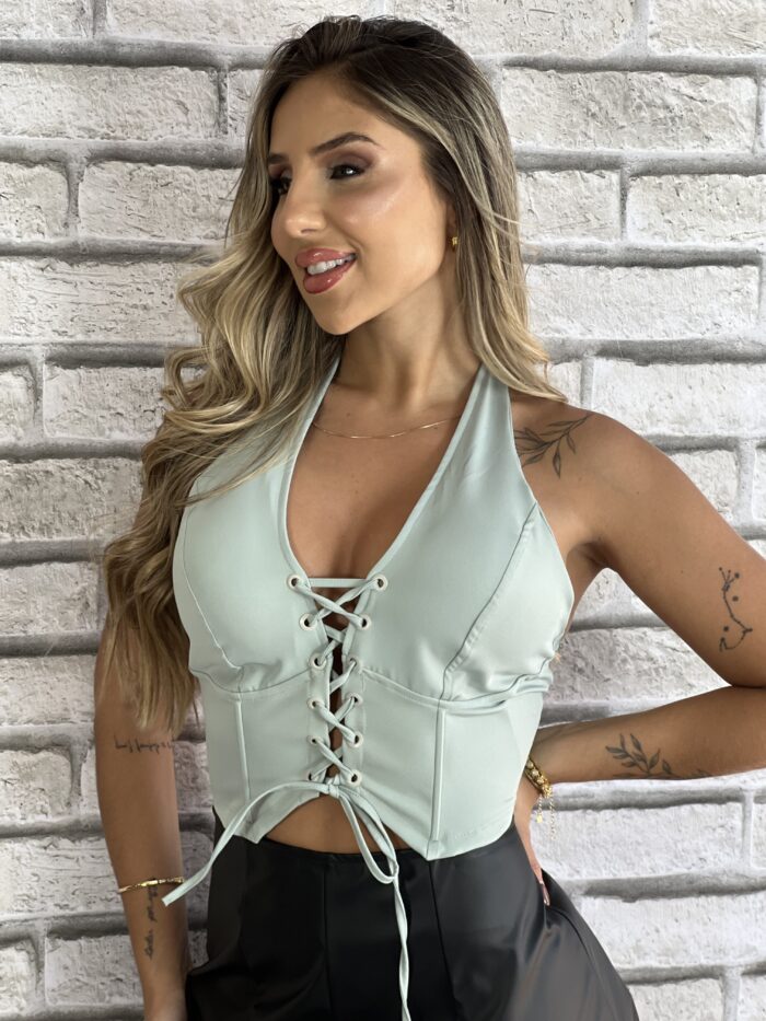 cropped naila verde menta cropped naila verde menta