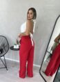calca alfaitaria gisa vermelho