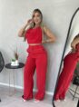 cropped polly vermelho