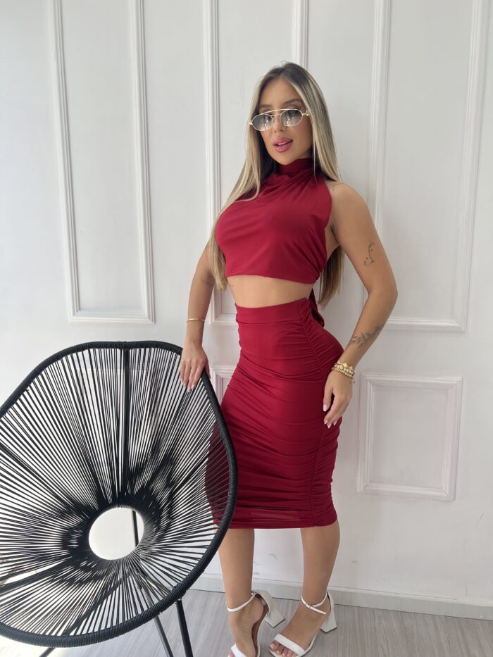 conjunto adelaide vermelho