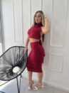 conjunto adelaide vermelho
