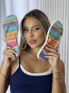 chinelo listras colors petite jolie pj6969