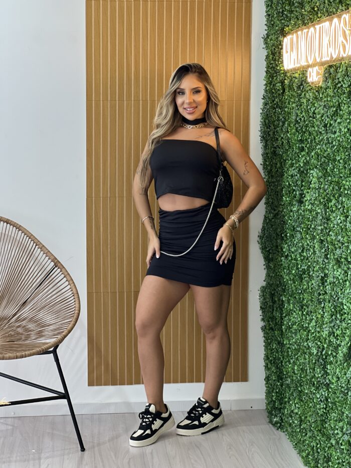 conjunto poliamida tube preto conjunto poliamida tube preto