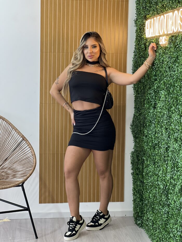 conjunto poliamida tube preto conjunto poliamida tube preto