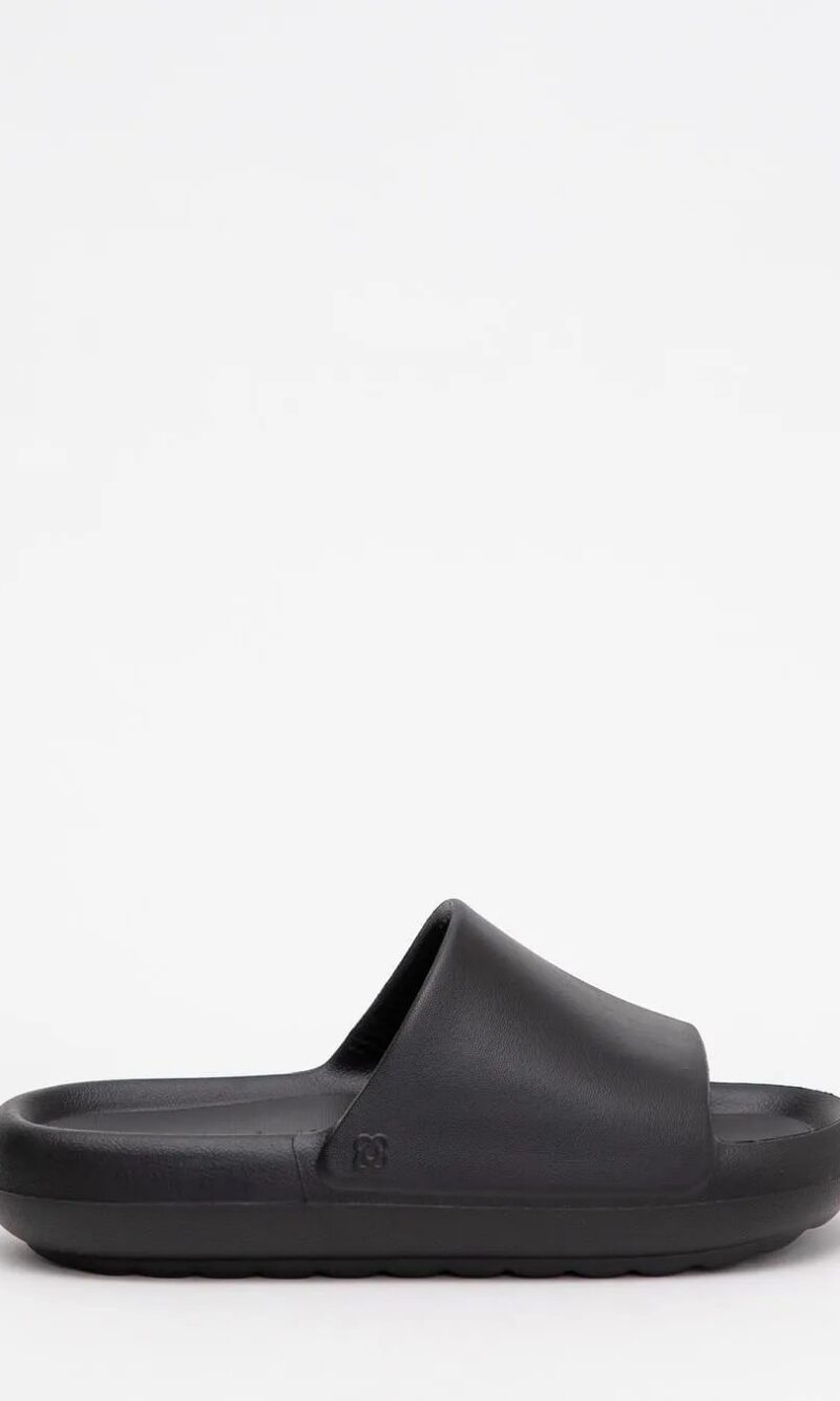 chinelo slide nuvem preto petite jolie pj7639