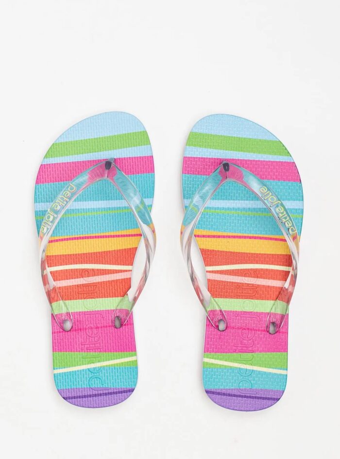 chinelo listras colors petite jolie pj6969 chinelo listras colors petite jolie pj6969