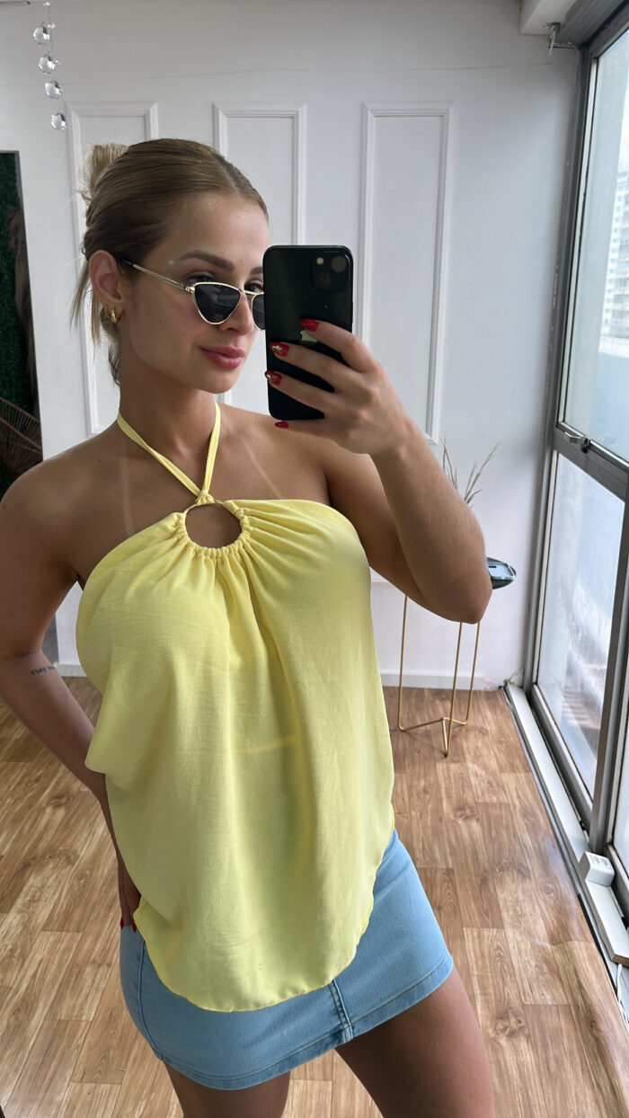 blusa edna amarelo blusa edna amarelo