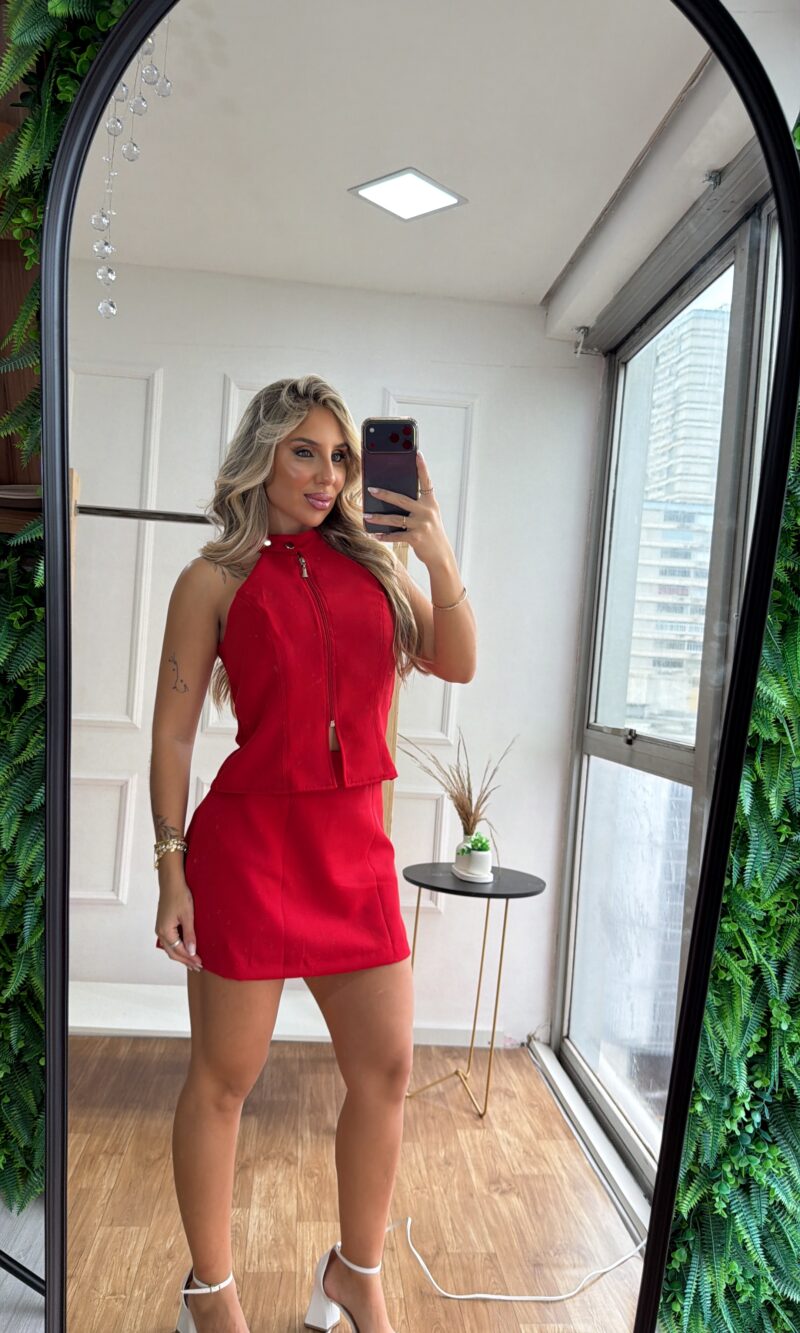 conjunto noeli vermelho conjunto noeli vermelho