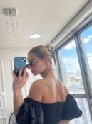 cropped ciganinha olivia preto