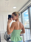 cropped gleisi verde