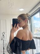 cropped ciganinha olivia preto