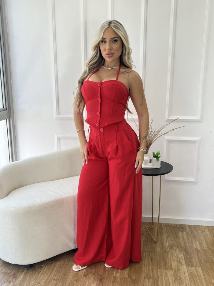 conjunto sania vermelho conjunto sania vermelho