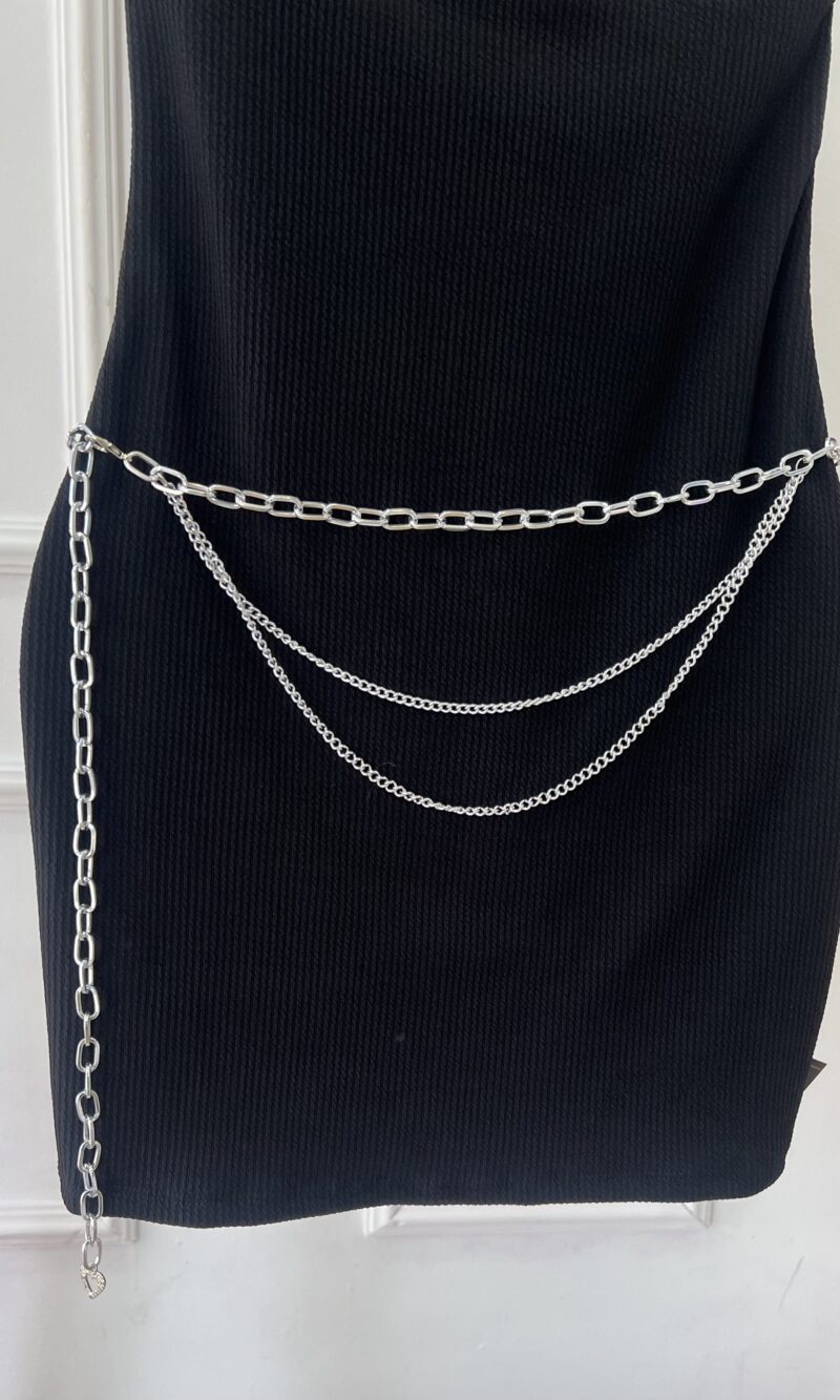 cinto balada corrente prata