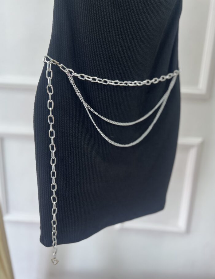 cinto balada corrente prata cinto balada corrente prata