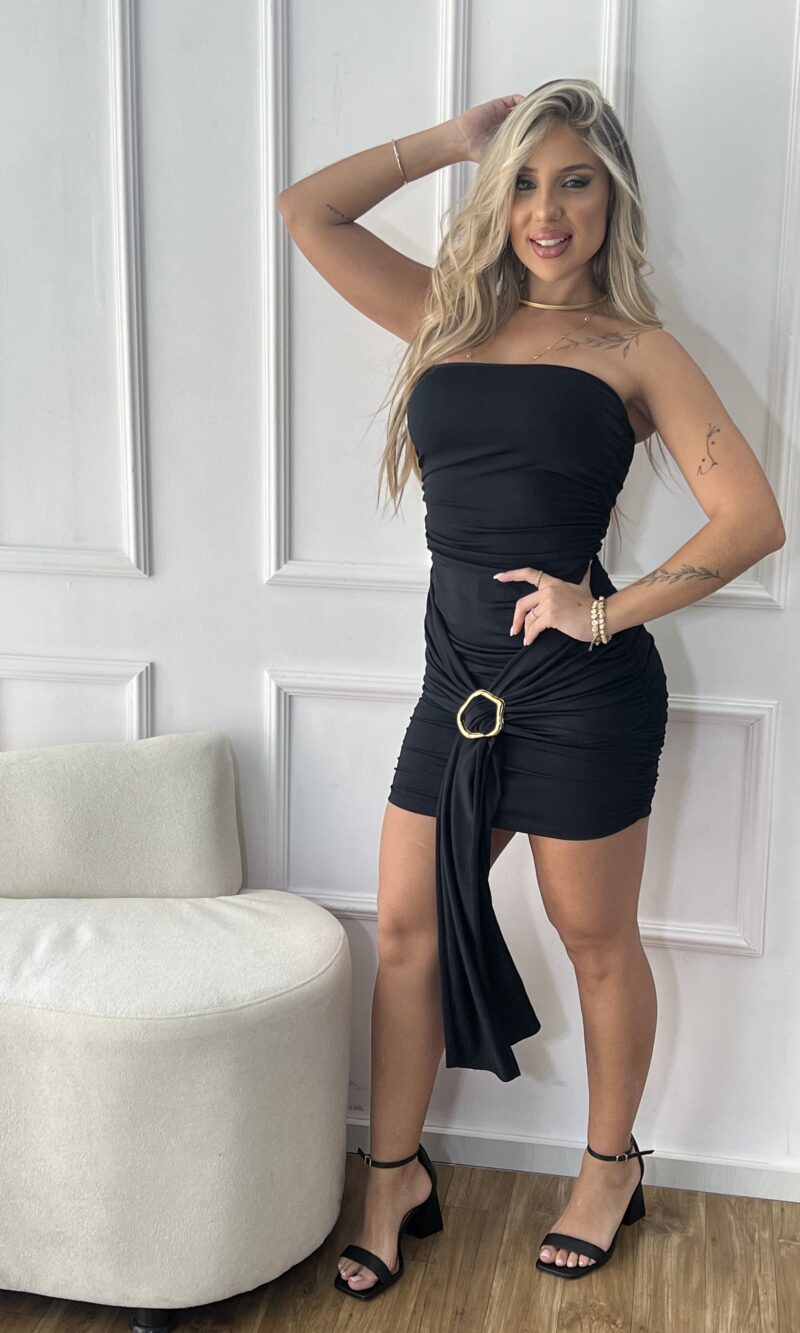 vestido ana preto
