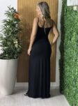 vestido longo amelia preto