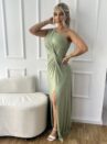 vestido longo yasmin verde