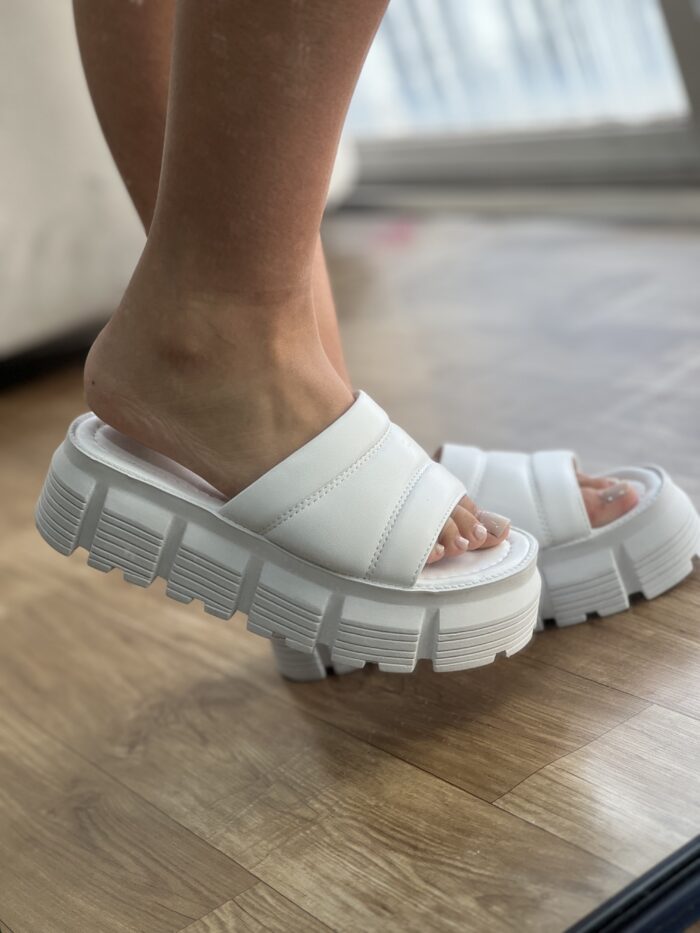 tamanco napa tratorado branco tamanco napa tratorado branco