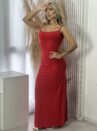 vestido longo amelia vermelho