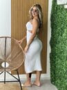 vestido midi catarina branco