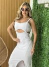 vestido midi catarina branco
