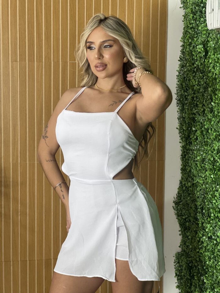 vestido macaquinho fernanda branco vestido macaquinho fernanda branco