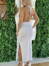 vestido midi iza branco
