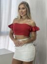 cropped zoe vermelho
