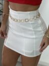 saia com short zuma off white