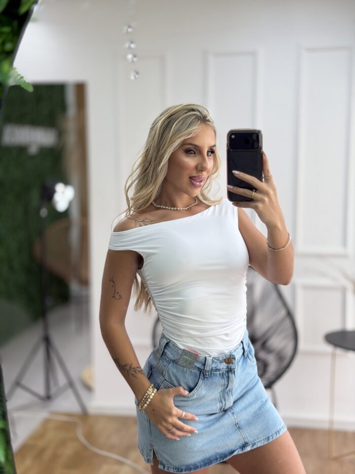 blusa poliamida vanessa branco blusa poliamida vanessa branco