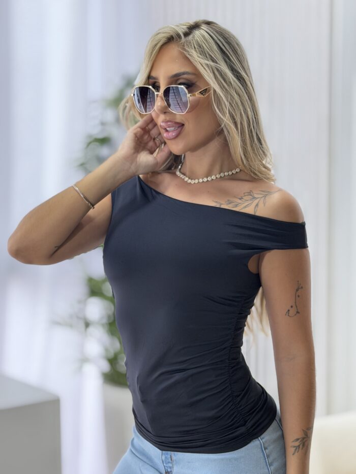 blusa poliamida vanessa preto