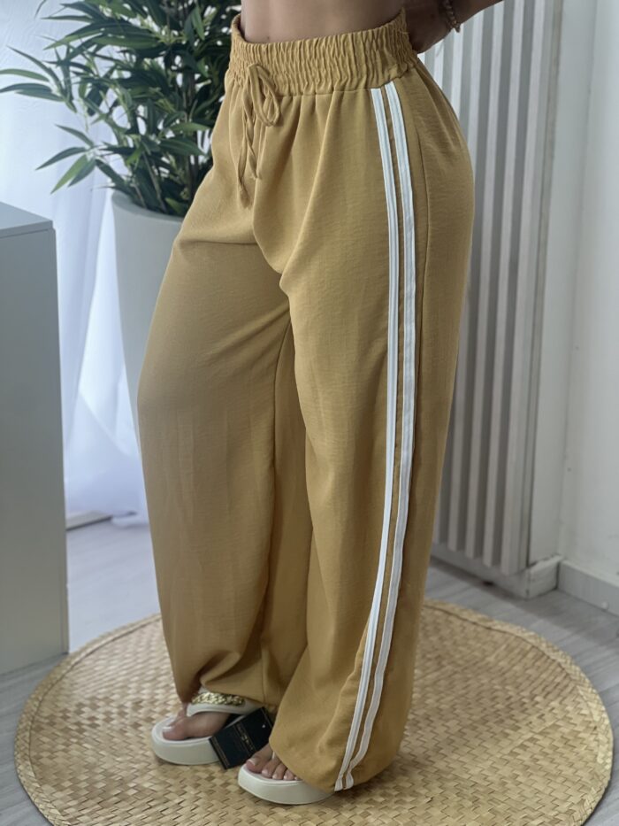 calÇa duda listras mostarda calÇa duda listras mostarda