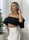 cropped ciganinha olivia preto
