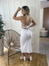 vestido midi zenaide branco