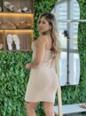 vestido tamy bege