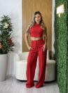 conjunto anelise vermelho