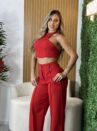 conjunto anelise vermelho