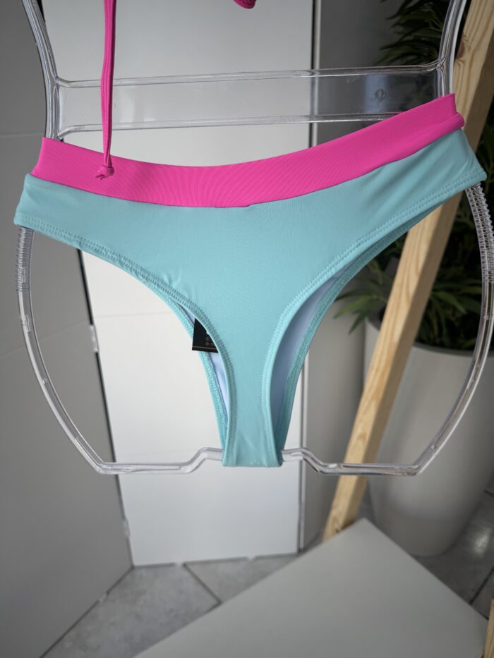 biquini julia azul bb e rosa neon biquini julia azul bb e rosa neon