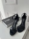 sandalia bico fino preto via marte 23 18601 01