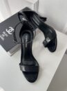 sandalia bico fino preto via marte 23 18601 01