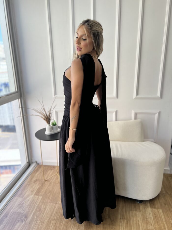 vestido longo lauana preto vestido longo lauana preto
